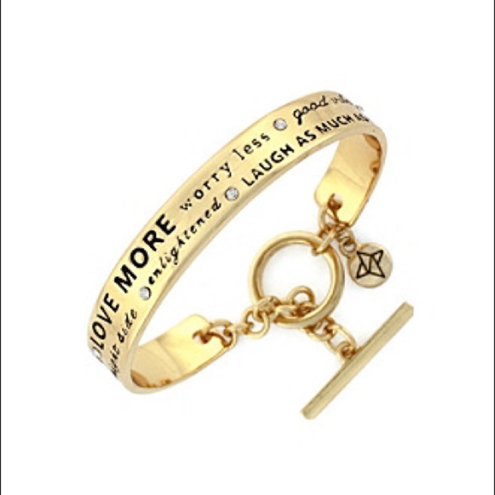 BCBG Gold Bangle